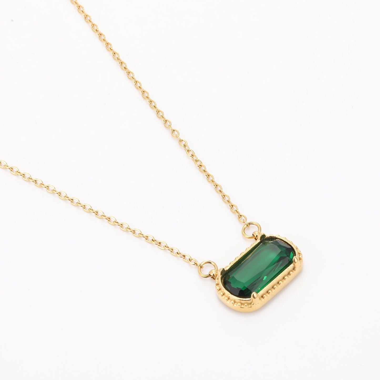Stone Pendant Necklace