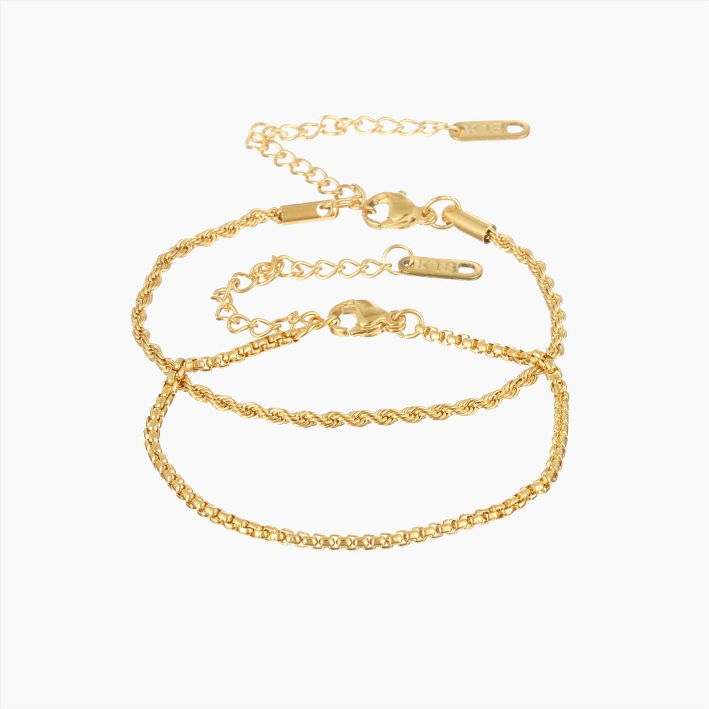 Rope Link Bracelet Set