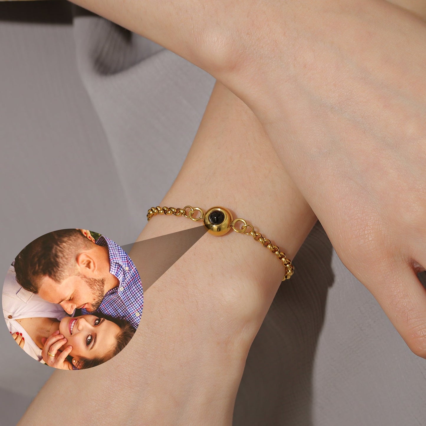 Personalized Photo Bracelet