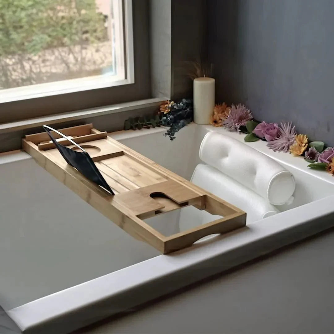 Bath Tray and Bath Pillow
