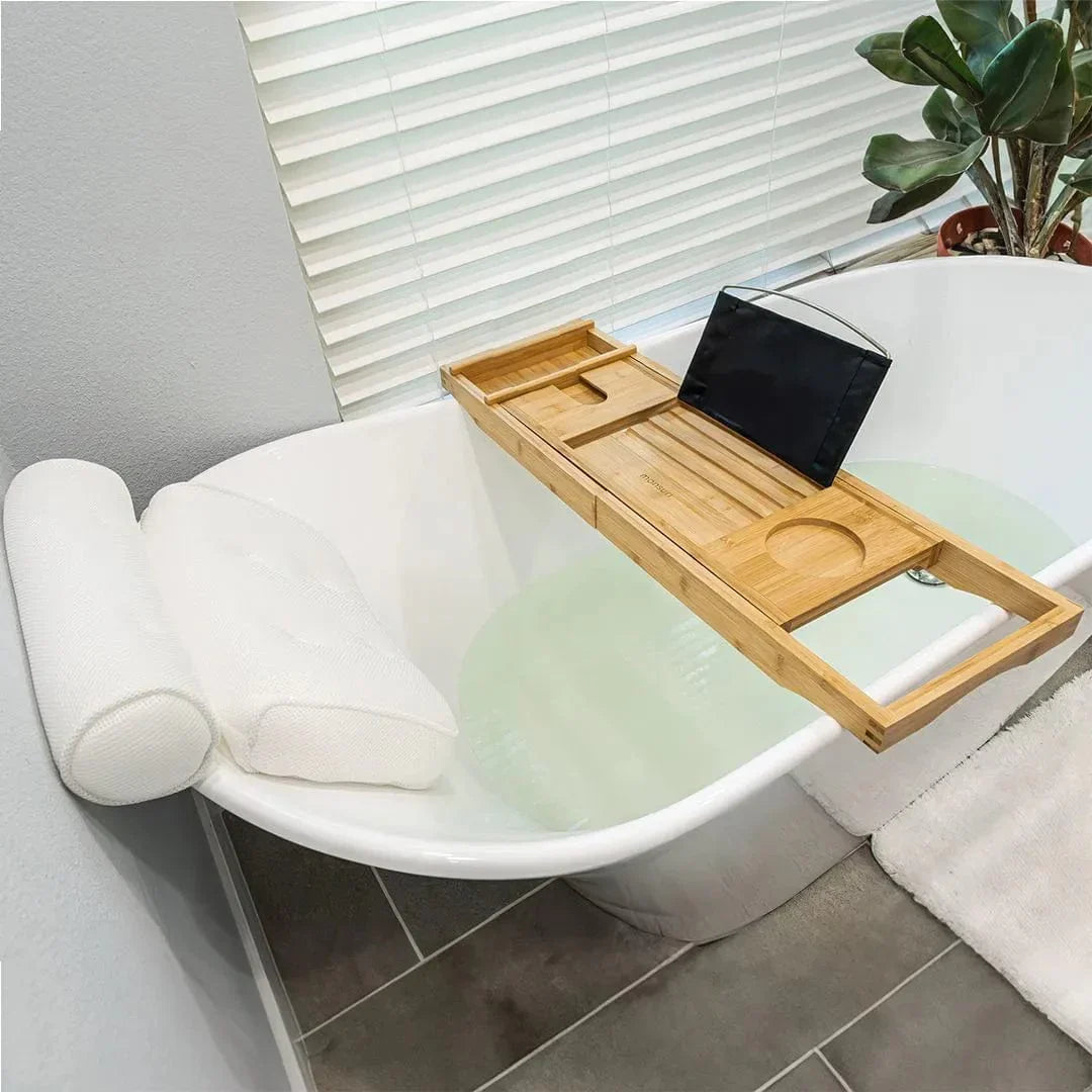 Bath Tray and Bath Pillow