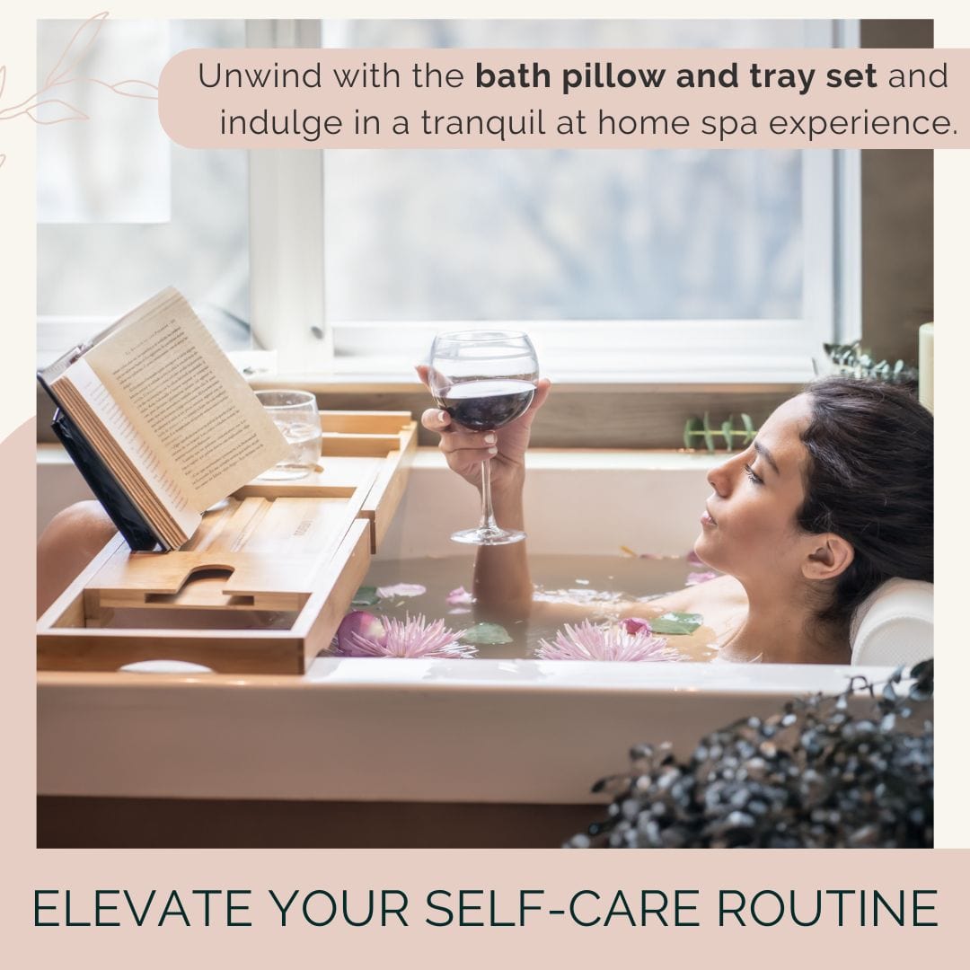 Bath Tray and Bath Pillow