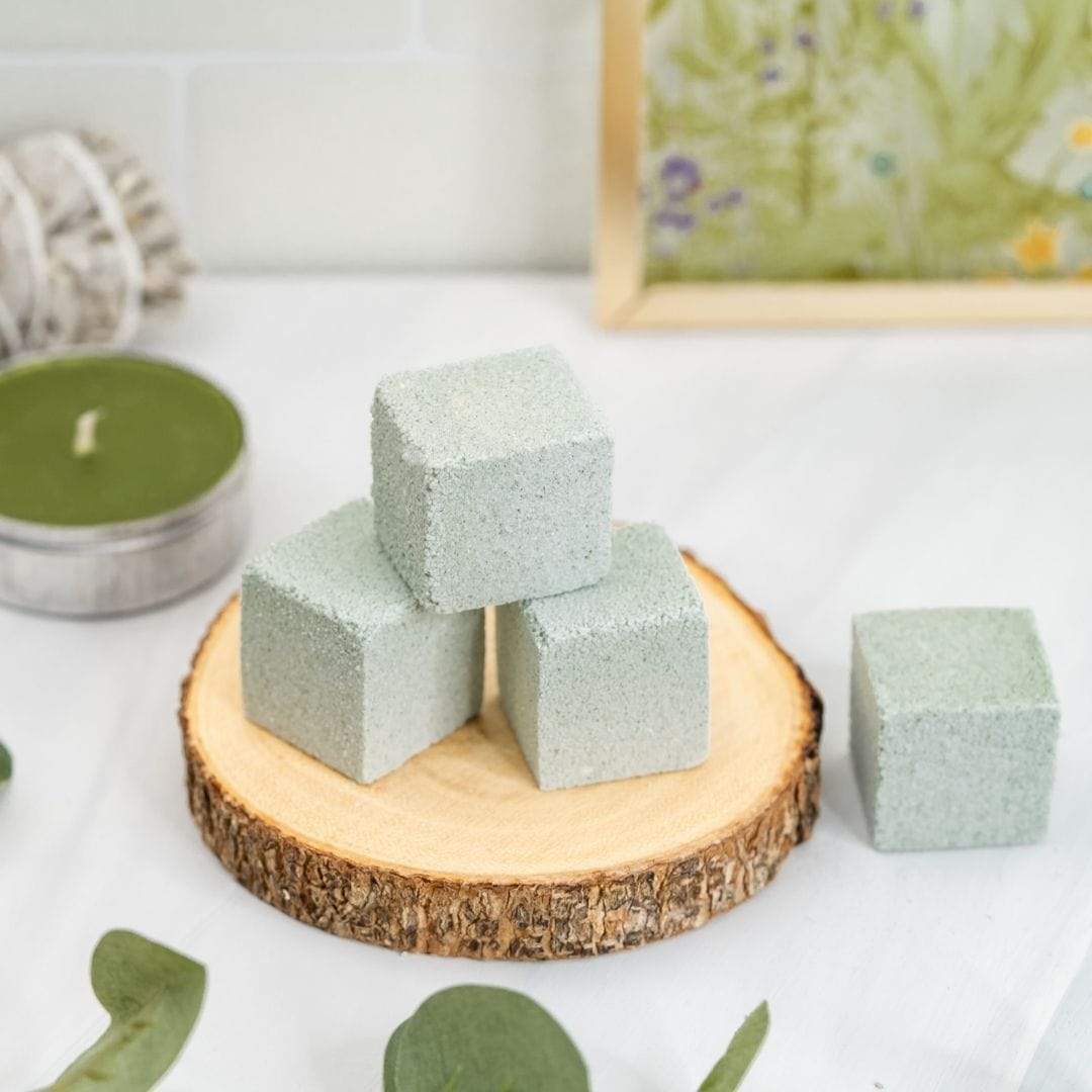 Breathe-Easy Eucalyptus + Peppermint Shower Steamers (8 units)