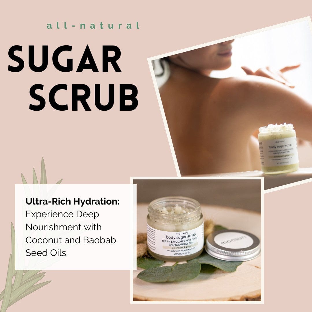Lemongrass & Ginger Sugar Scrub
