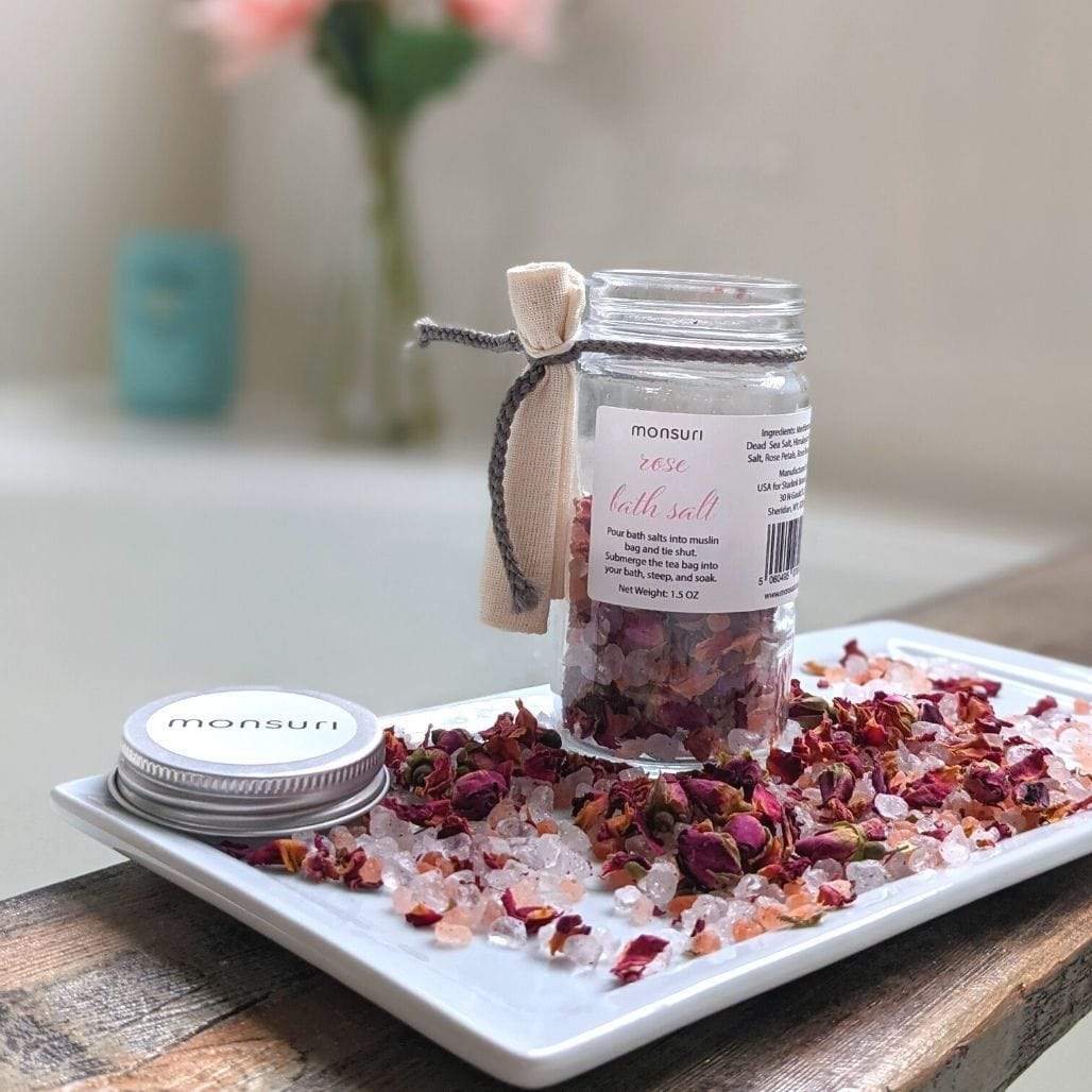 Rose Herbal Bath Salts