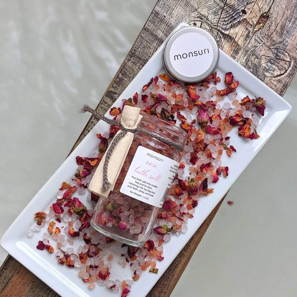 Rose Herbal Bath Salts