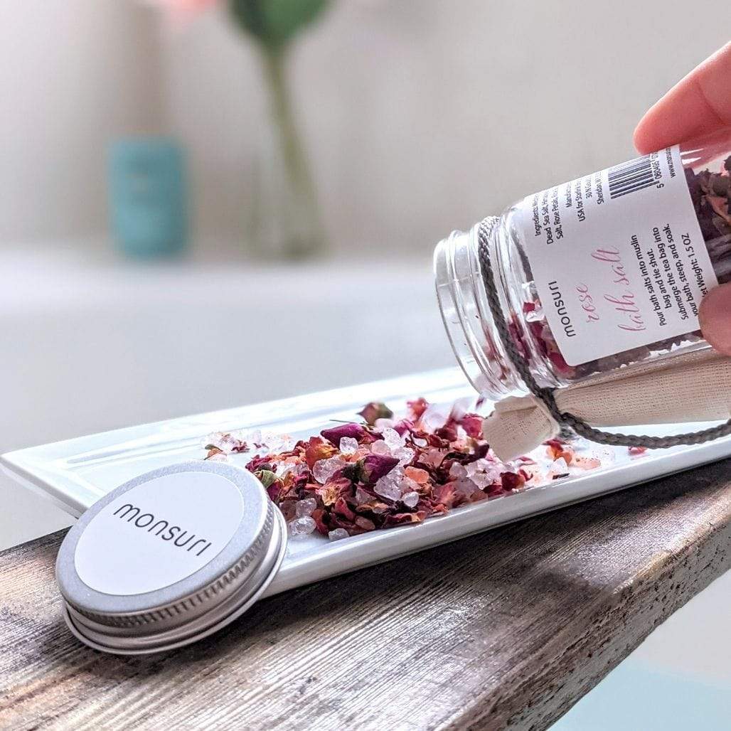Rose Herbal Bath Salts
