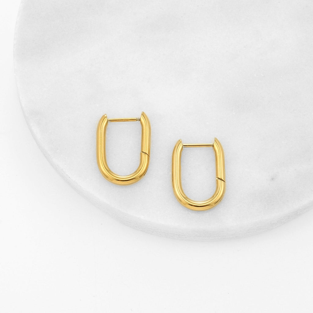 Square Hoop Earrings