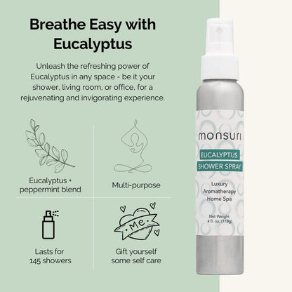 Refreshing Breeze: Eucalyptus Spray (4oz)