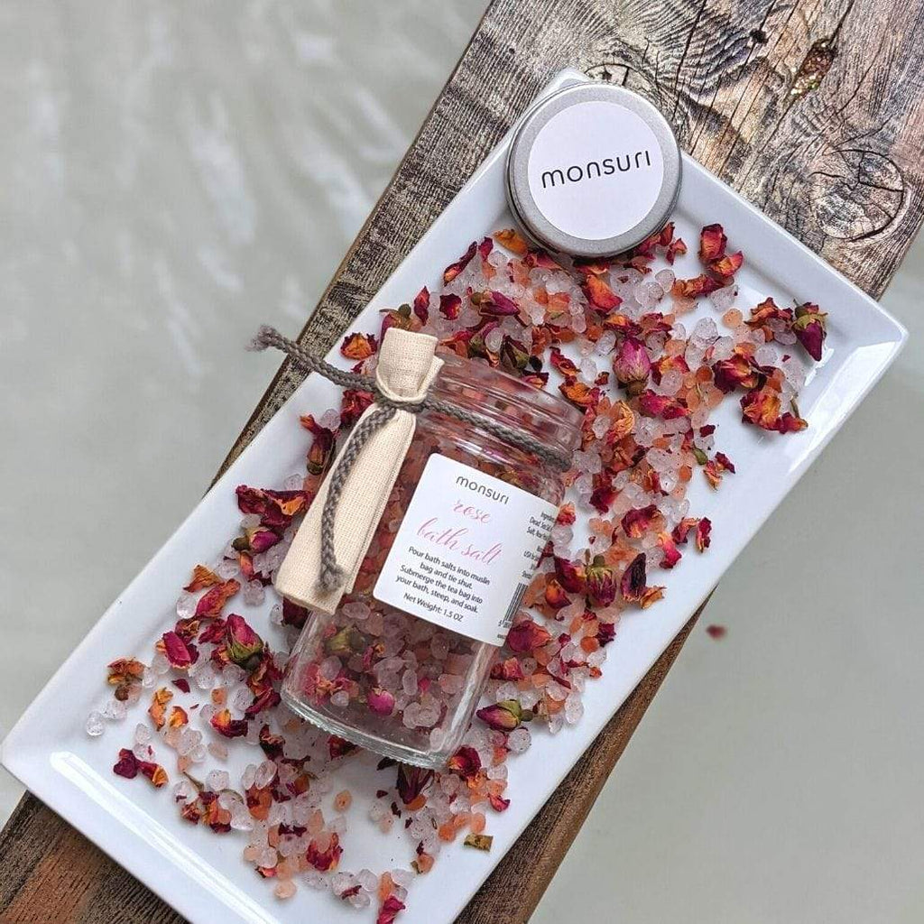 Rose Herbal Bath Salts